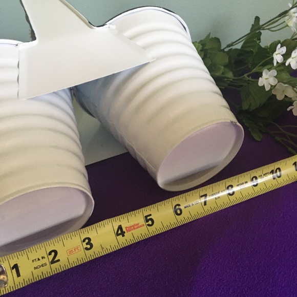 Dual Pot Enamel Wood Turned Handle - Picture 8 of 8